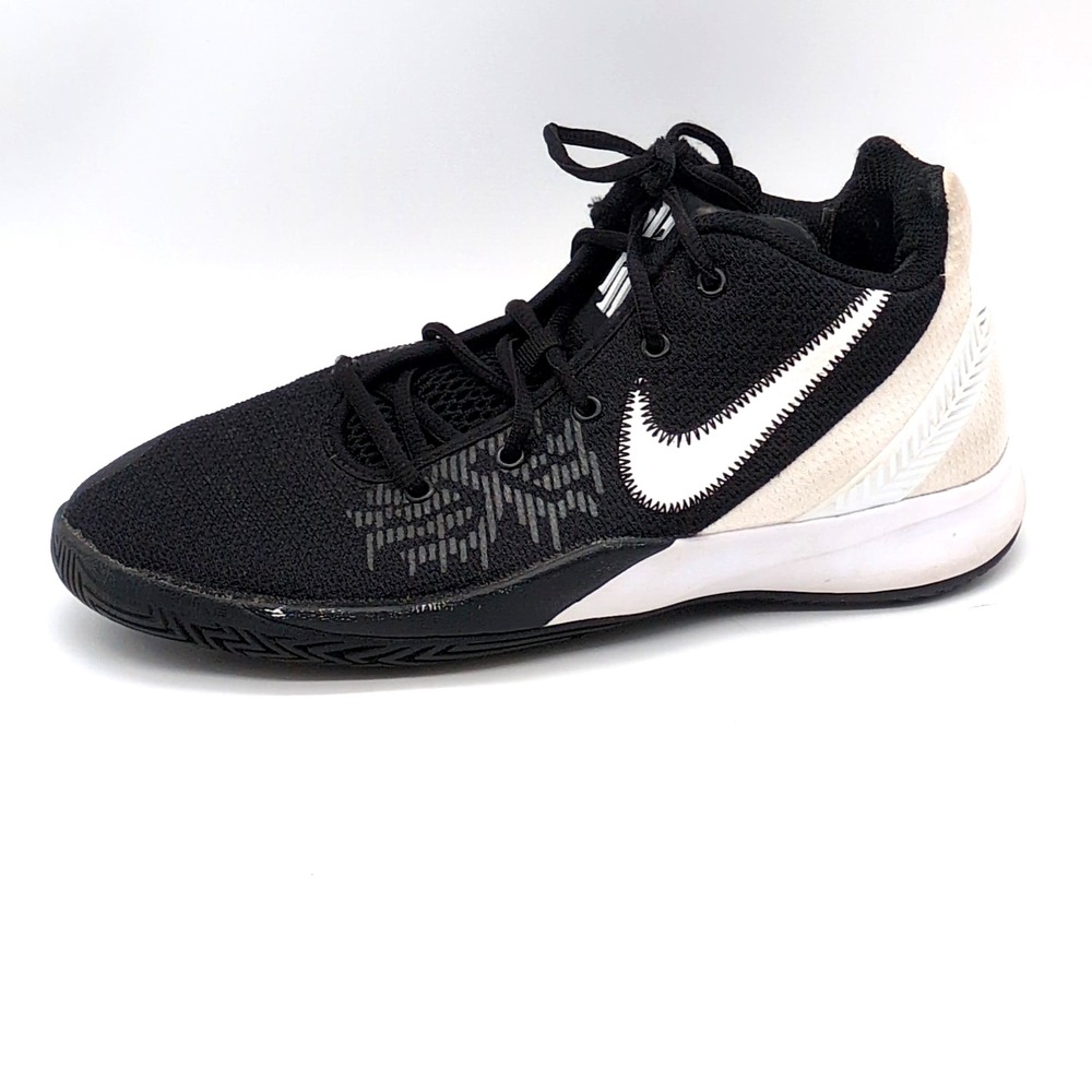 Nike Sneakers Boys Kyrie Flytrap II Black White 6Y Basketball Shoes AQ3412-001
